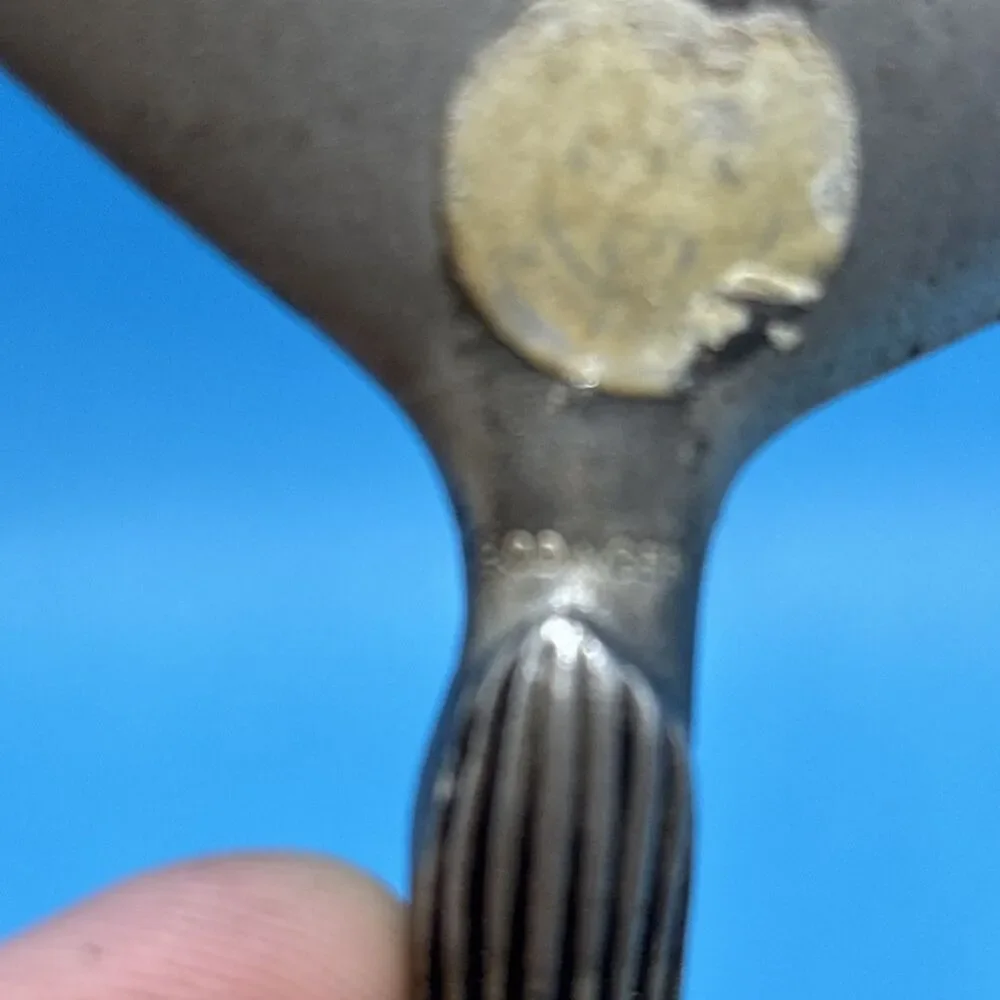 Vintage Godinger Silver Plated Pair Seahorse Salad Servers 11”